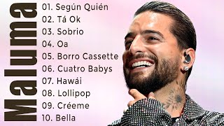 Maluma Grandes Éxitos 2024 - Las Mejores Canciones De Maluma Pop Latino 2024