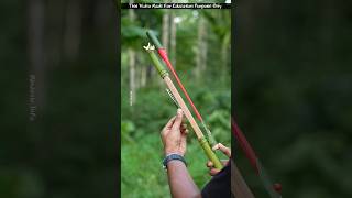 Bamboo Gun #shorts #physics #knowledge