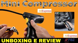 MINI PORTABLE AIR COMPRESSOR ? FOR CARS, BICYCLES AND MUCH MORE ✓ COMPLETE  TEST 