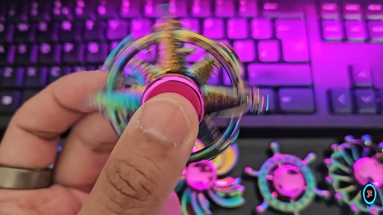 Fidget Spinner Spinning ASMR