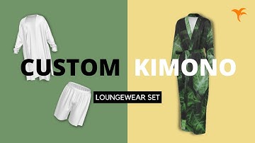 Design Your Own Kimono Robe