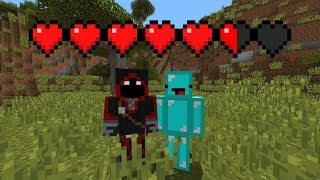 Minecraft But BadBoyHalo and I Have COMBINED Hearts…