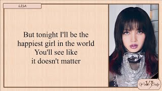 BLACKPINK The Happiest Girl Lyrics Resimi