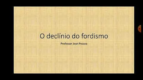Quais foram os principais fatores que levaram à crise do sistema de produção fordista taylorista?