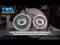 How to Replace Rear Wheel Bearings 1999-2004 Jeep Grand Cherokee