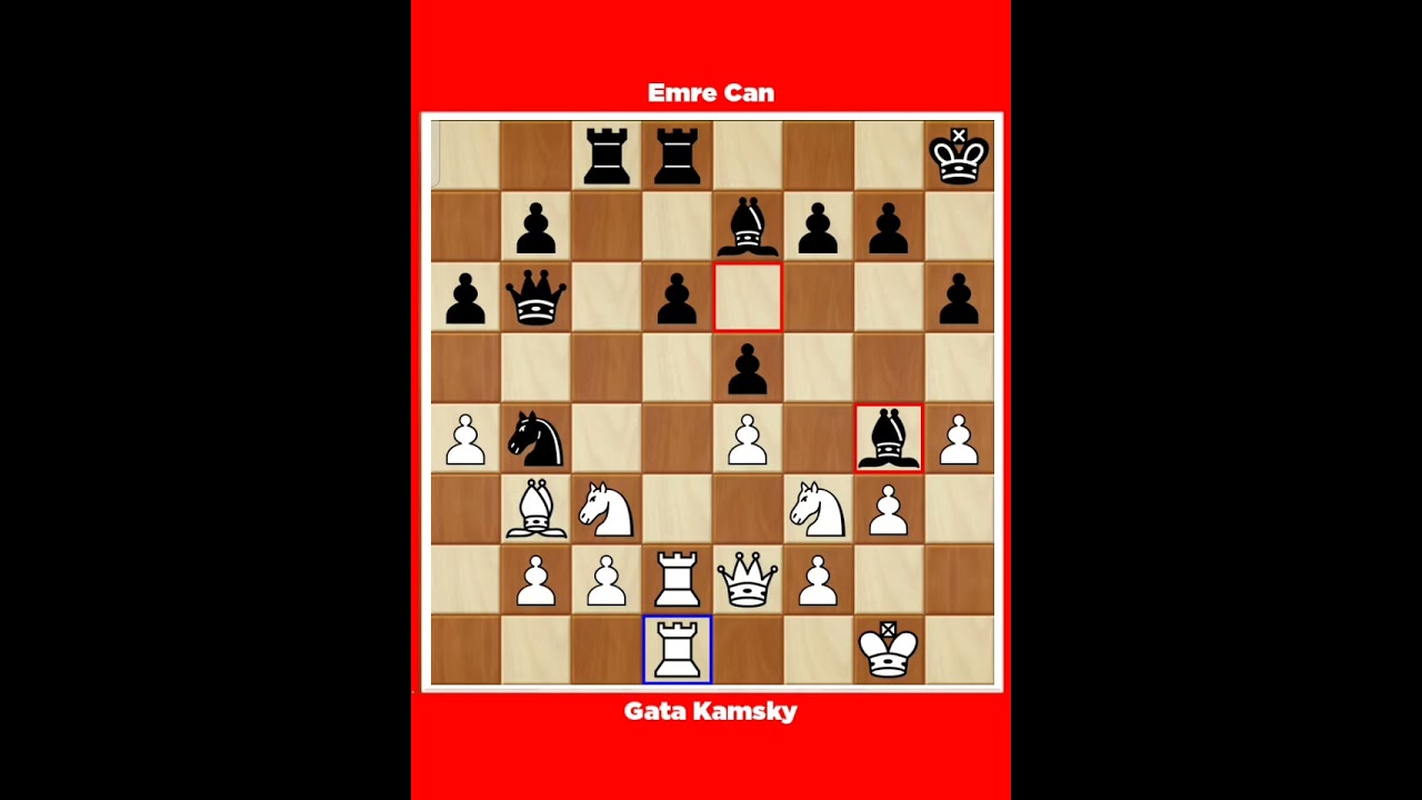 Gata Kamsky vs Emre Can √ Reykjavik Open ISL, 2017.