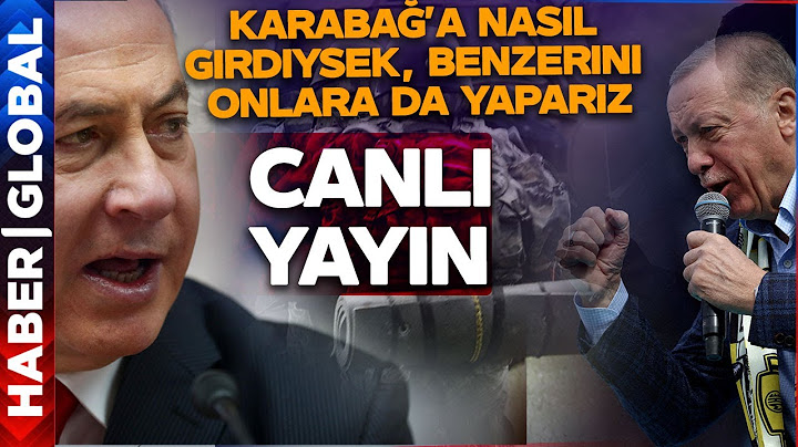 CANLI | Erdoğan İsrail'e Resti Çekti:  “Karabağ’a Nasıl Girdiysek, Benzerini Onlara da Yaparız”
