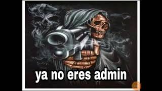 ya no eres admin