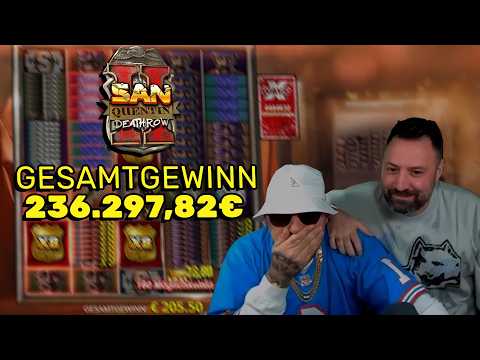 236.000€ MASSIVE WIN IN SAN QUENTIN 2 | STREAM HIGHLIGHTS 🔥