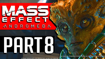 MASS EFFECT ANDROMEDA Walkthrough Part 8 MISSION: HUNTING THE ARCHON / SAVE PATHFINDER RAEKA