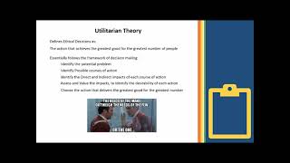 AUDIT CLASS   CH1 Lecture 11   Framework   Theories for Making Ethical Decisions   Quiz Source