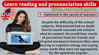 Reading in English| To improve pronunciation skill| Important short stories| learn English fluently