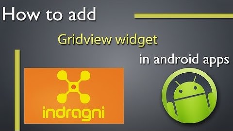 How to add GridView in Android app tutorial