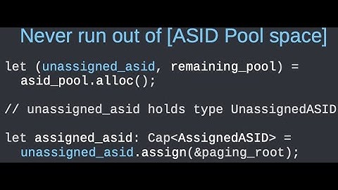 2i: Zack Pierce: FerrOS – Rust-y unikernels on seL4