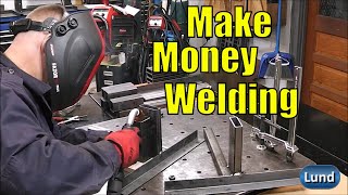 Mig Welding Project Make Money Target Stands