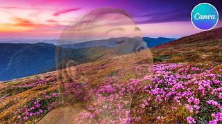 Create a Stunning Double Exposure Effect in Canva | Easy Photo Trick screenshot 3