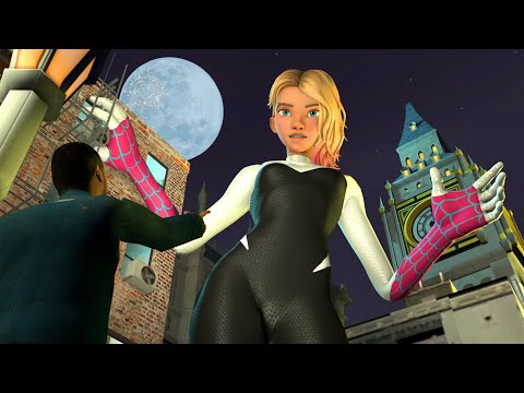 Giantess Gwen Stacy season 1 (full episodes) / Gwen Stacy growth up!