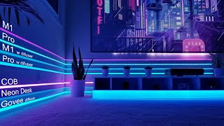 (re-upload) The ULTIMATE Govee Led Lights Showdown: Cob, Pro, M1, Neon Desk, LED w Cover