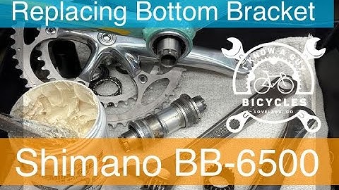 Replacing Shimano Ultegra BB-6500 Bicycle Bottom Bracket