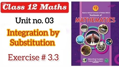 Exercise 3.3 Class 12 maths || New Book 2025 || ex 3.3 Class 12 maths NBF || Waqaracademy2 