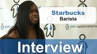 Starbucks Interview - Barista