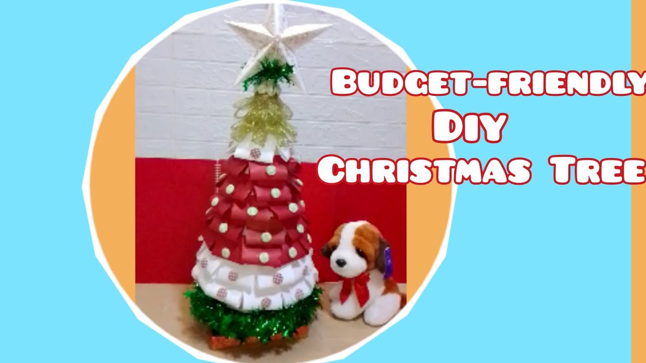 SIMPLE CHRISTMAS TREE CARTON DIY SE LIN CHANNEL YouTube