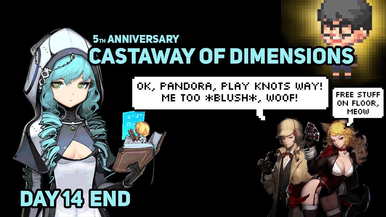 Crusaders Quest - 5th Anniversary Event Day 14 - Castaway of Dimensions & Secrets