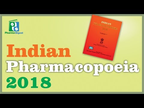 Indian Pharmacopoeia 2018 Glimpse