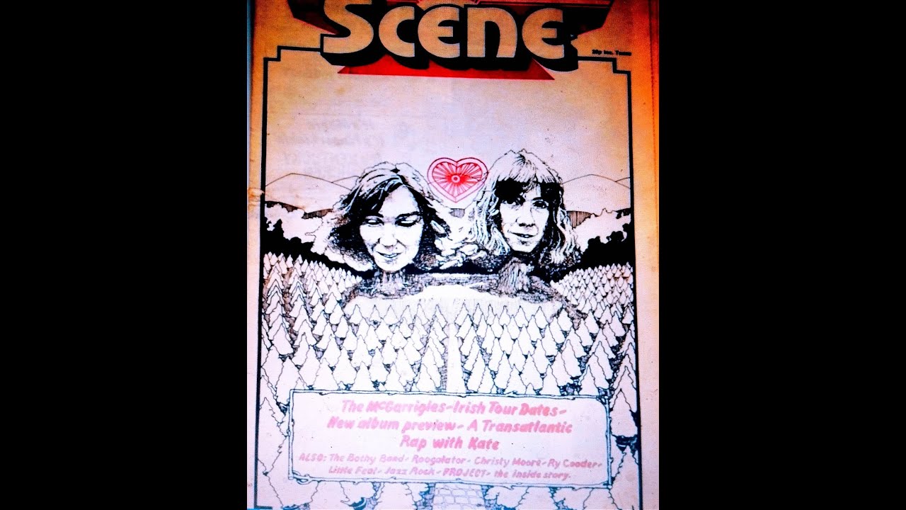 Scene Irish Magazine February 1977, featuring Bothy Band, Christy Moore, Rory Gallagher, Thin Lizzy