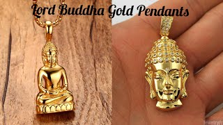 Lord buddha gold Pendant collections 