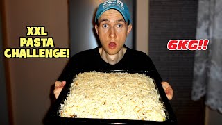 6kg/13lbs Pasta Challenge with LOTS of Meat, Cheese and Sauces !!
