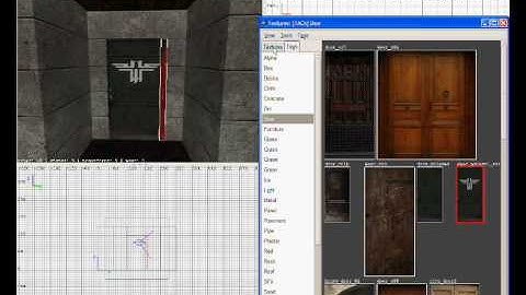 GtkRadiant Tutorial - Making Door In Map