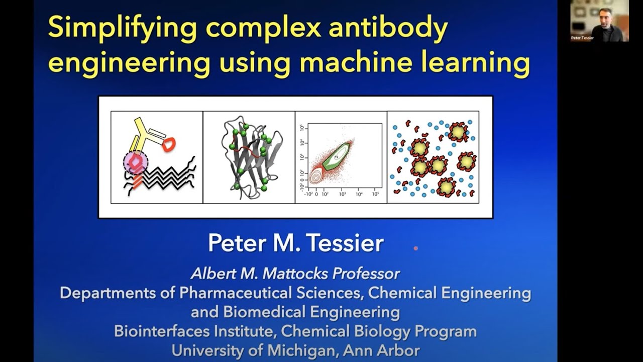 Biopharmaceutical informatics Symposium Prof. Peter Tessier