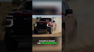 2027 Silverado ZR2  Off Road Beast in Apex Red!