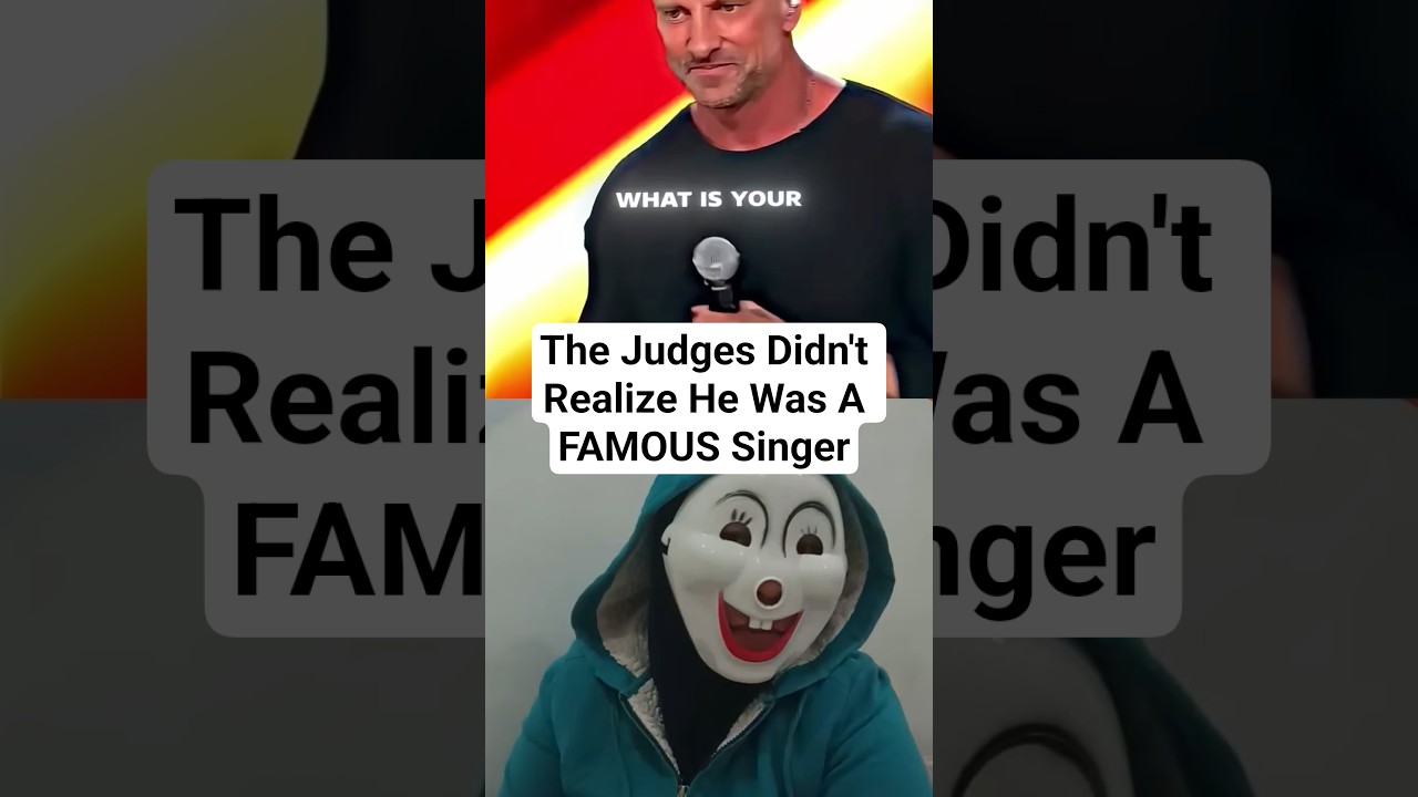 The Judges Didn't Realize He Was A FAMOUS Singer 