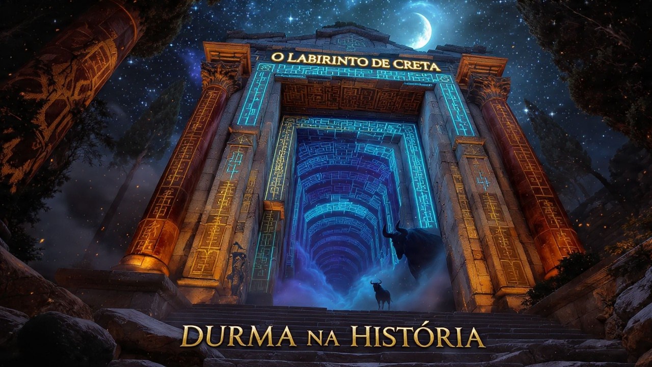 O Labirinto de Creta e o Som das Antigas Profecias | Durma na História