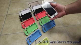 iPhone 5 5S 5C 6 6+ Plus Powered Charging Cases