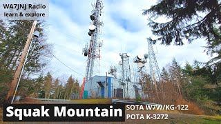 Squak Mtn, WA - Almost a C4FM Digital 2M activation - SOTA/POTA
