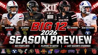 2026 Big 12 Football Preview | Conference Overview, Storylines & Players to Watch