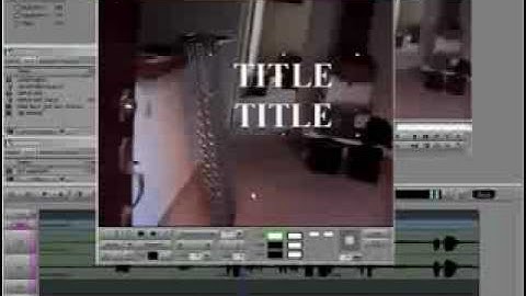 Avid Title Tool Part 2