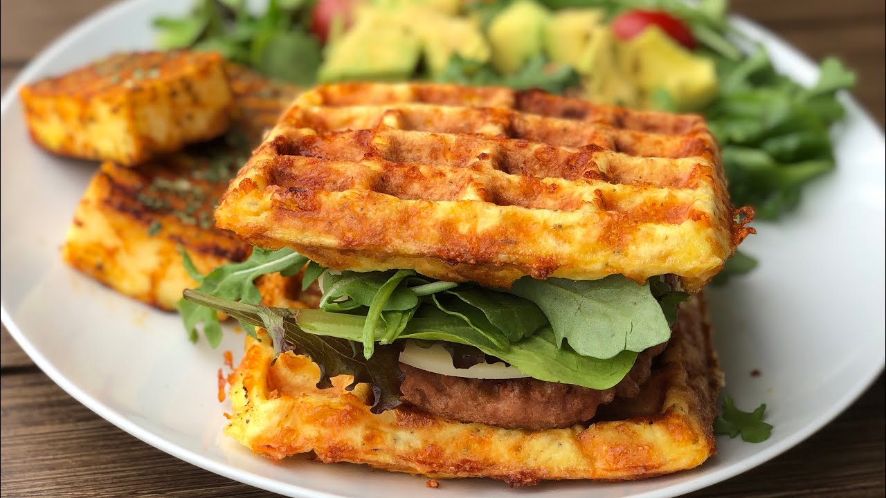 Waffle de queijo Low Carb / FIT / SAUDÁVEL