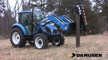 Danuser Hammer Pulling Out Post