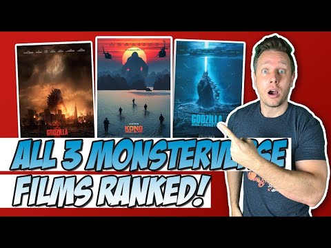 All 3 Monsterverse Films Ranked! (Godzilla and Kong: Skull Island)