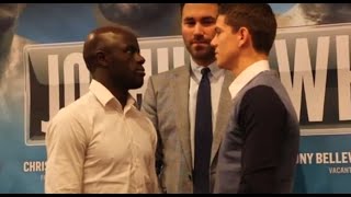 LUKE CAMPBELL v YVAN MENDY - HEAD TO HEAD @ FINAL PRESS CONFERENCE / BAD INTENTIONS