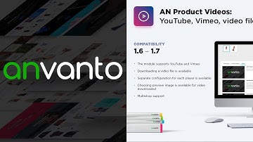 AN Product Videos: YouTube, Vimeo, video files  for PrestaShop