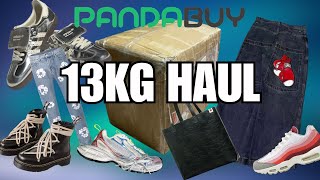 13KG PANDABUY HAUL | Weidian, TaoBao | WITH TRYONS (BALENCIAGA, DENIM TEARS, BAPE, RICK OWENS, JNCO)