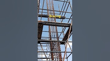 How to Bracing of scaffolding??#trending #scaffolding #shortvideo
