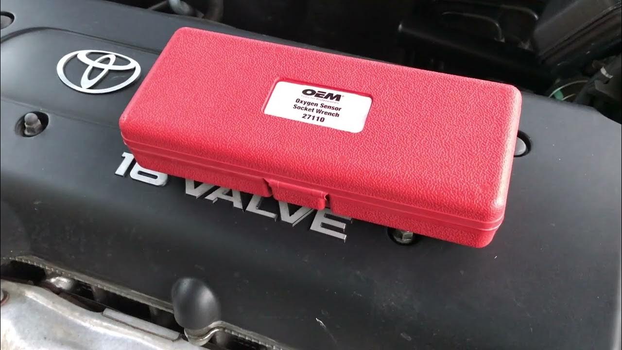 P1135 P1155 Fix | Toyota 4-Cylinder | Replace O2 Sensor - YouTube