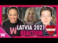 Latvia Eurovision 2021 Reaction | Samanta Tina "The Moon is Rising"