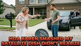 HOA Karen Smashed My Satellite Dish  Didn’t Realize It Was a Government Emergency Receiver!
